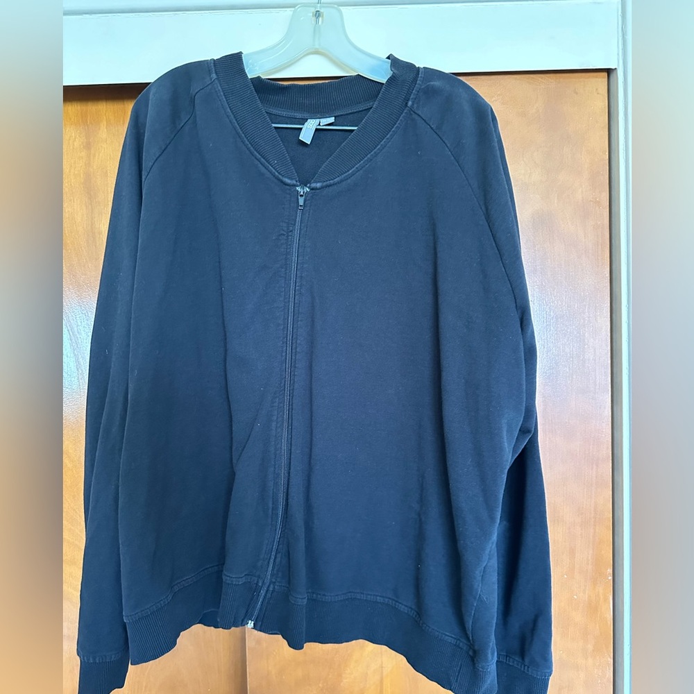 Black Bomber Jacket